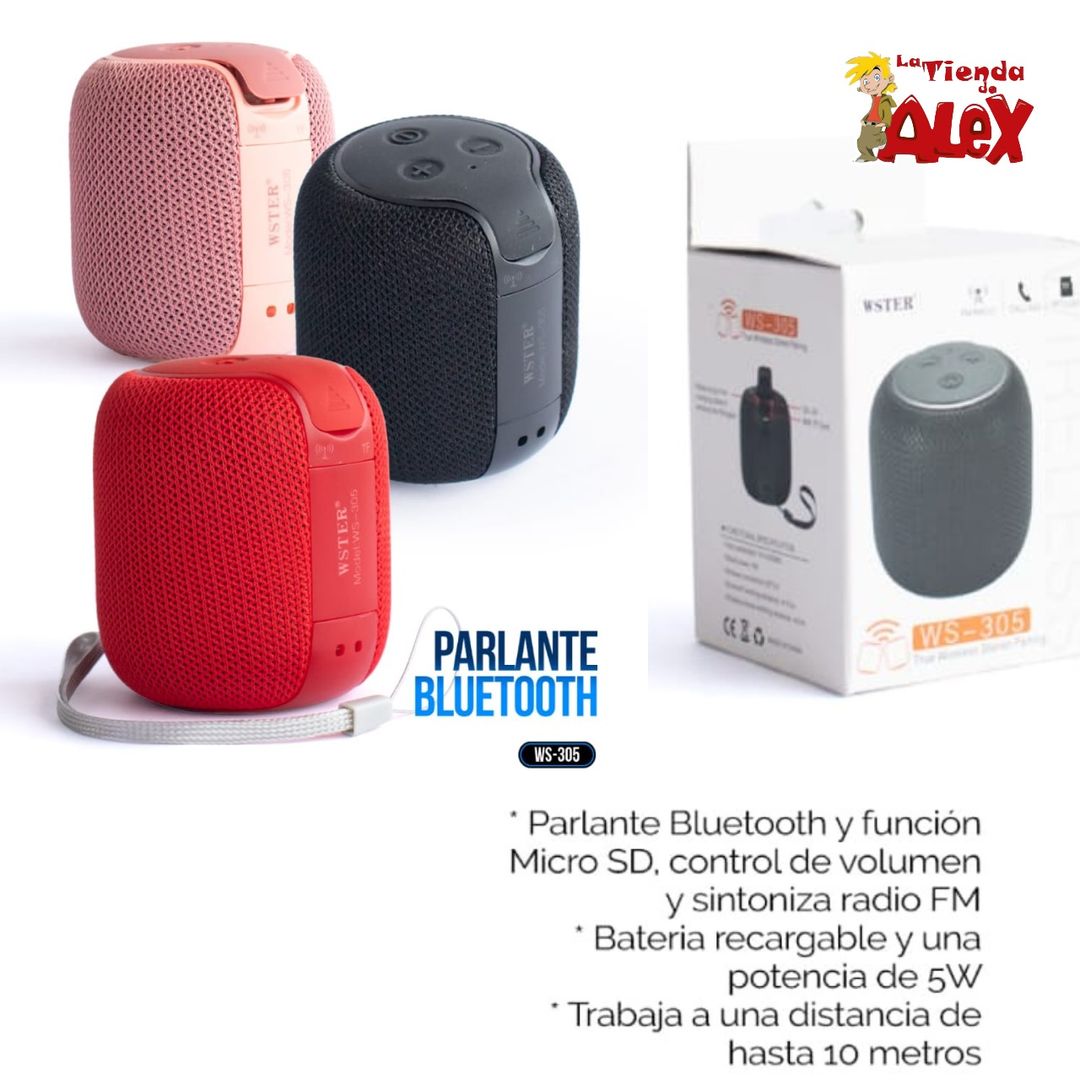 PARLANTE BLUETOOTH WS-305