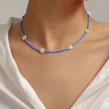 Imagen del producto CHOKER MARGARITA AZUL 2 