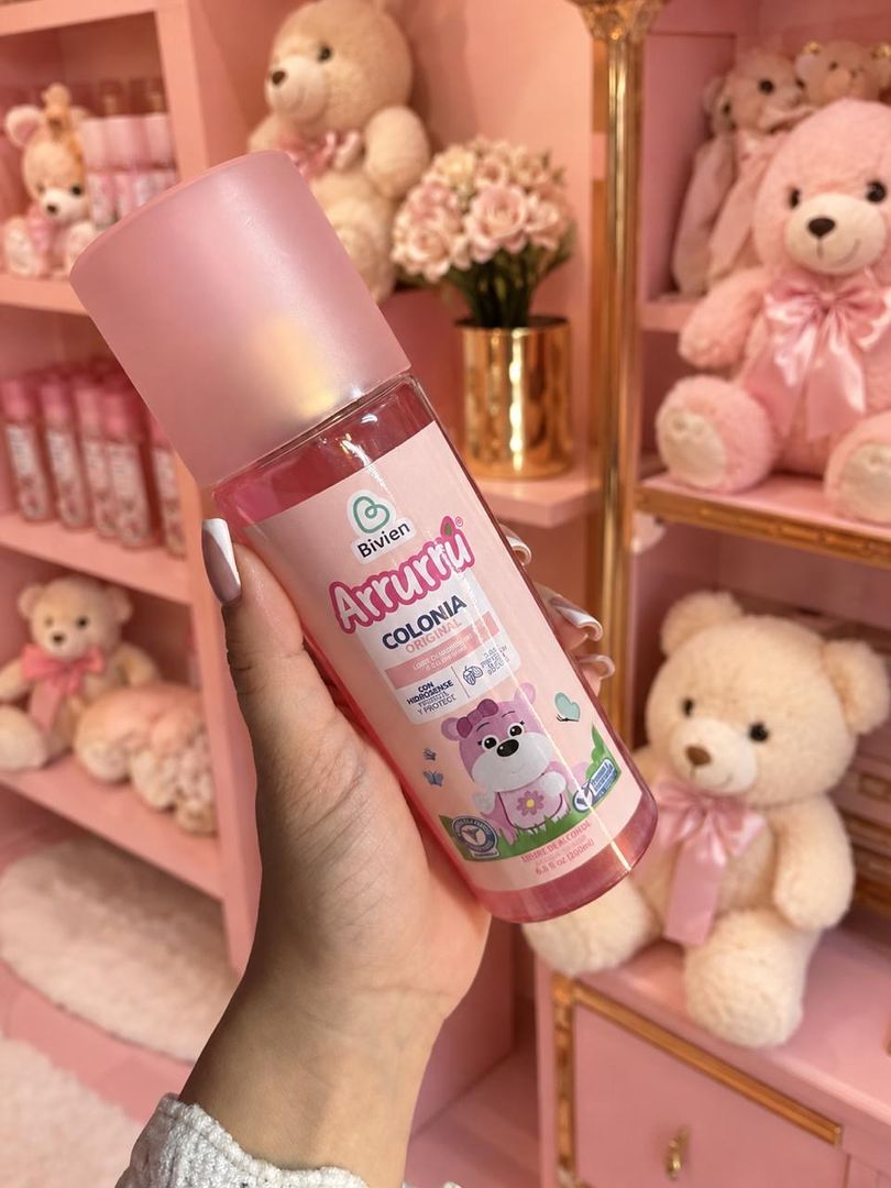 Loción arrurru con brillos 250ml