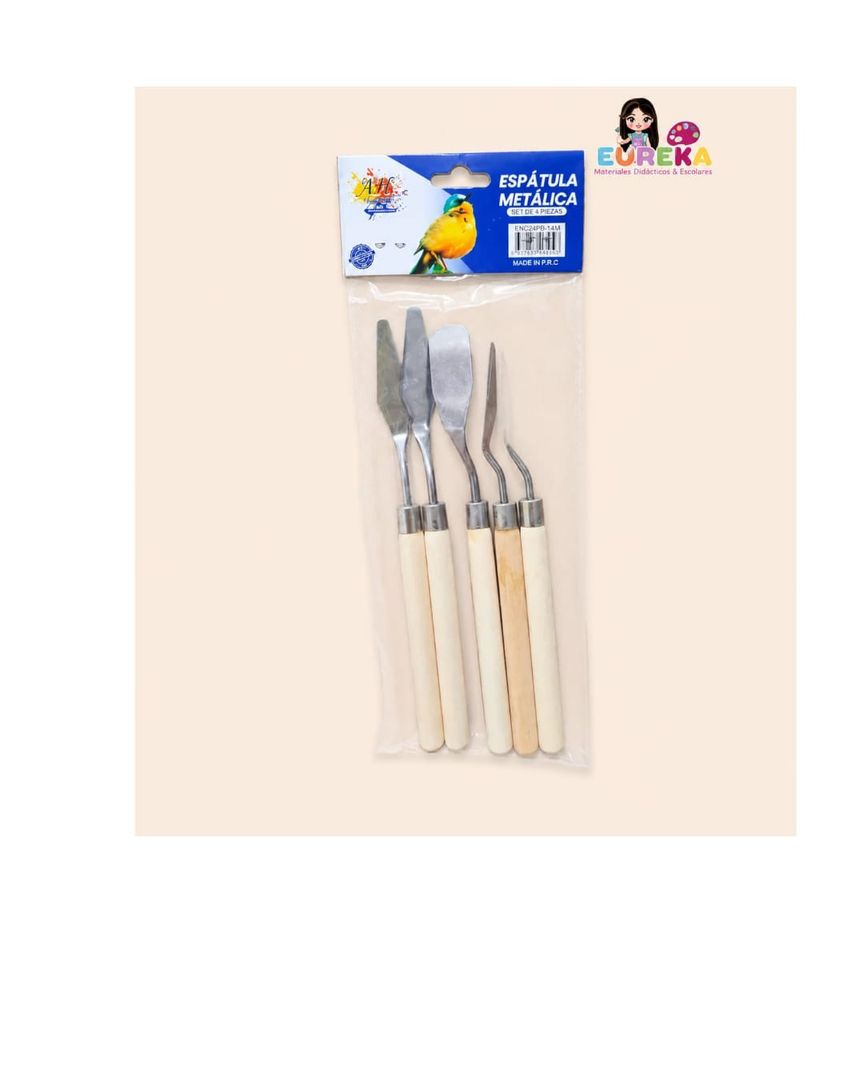 ESPATULA AH ROYALE METALICA X5 EN BOLSA