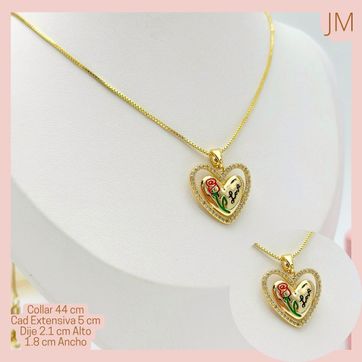Imagen del producto  Lindo Collar Dije Corazón Love