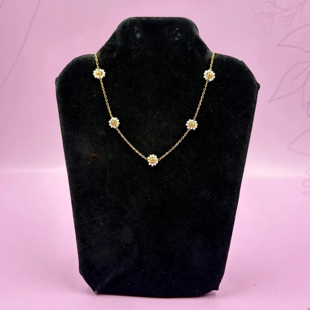 GARGANTILLA CADENA FLOR