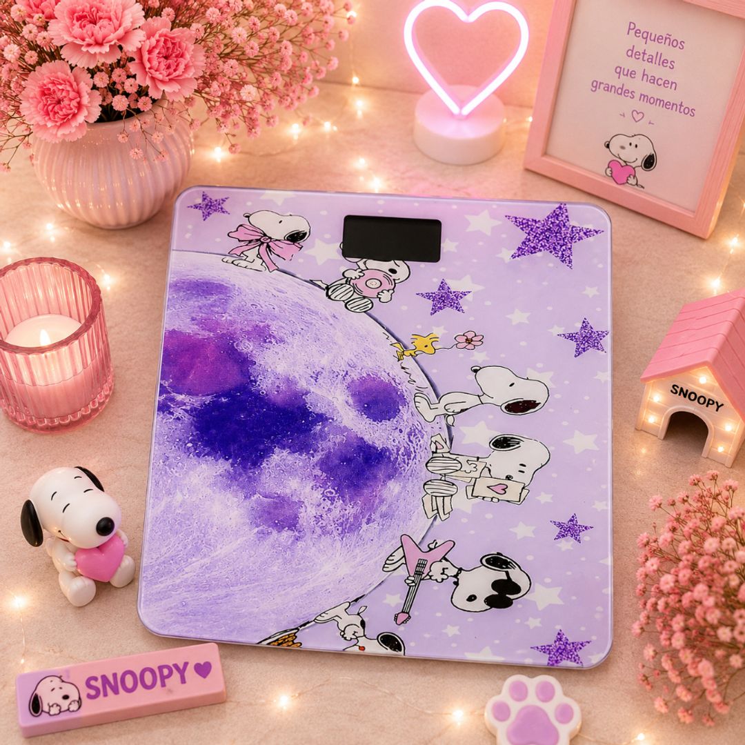 Báscula snoopy 