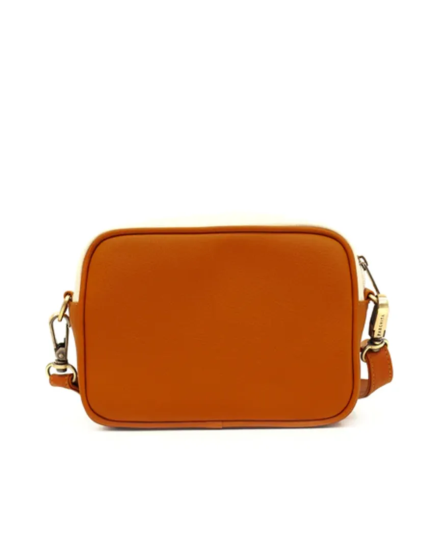 BANDOLERA MIKA BEIGE x DURAZNO