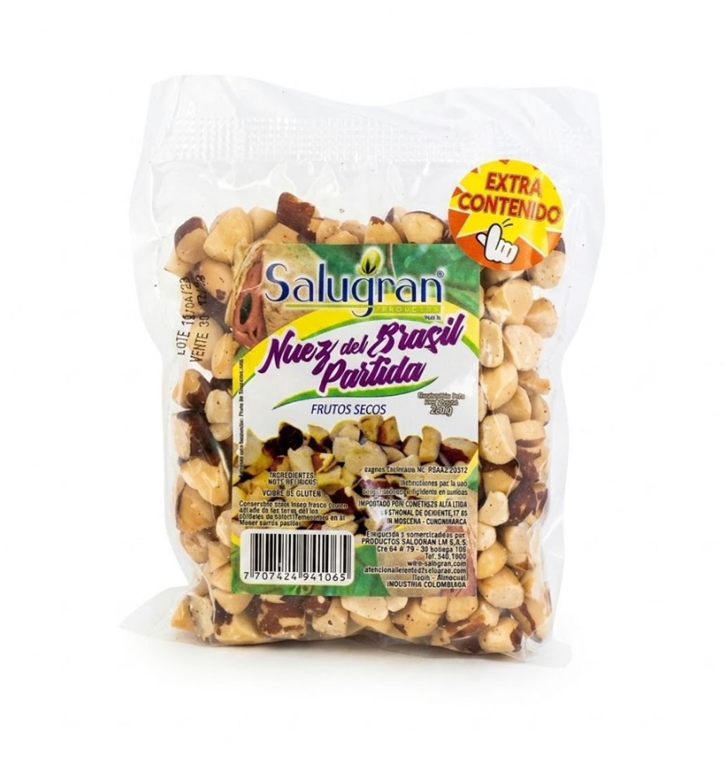 NUEZ DEL BRASIL X 500GR SALUGRAN