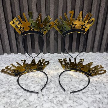 Imagen del producto TIARA FELIZ AÑO X 12 UNI 