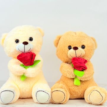 Imagen del producto OSO ROSAS 30CM