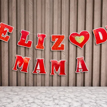 Imagen del producto GUIRNALDA FELIZ DÍA MAMÁ 