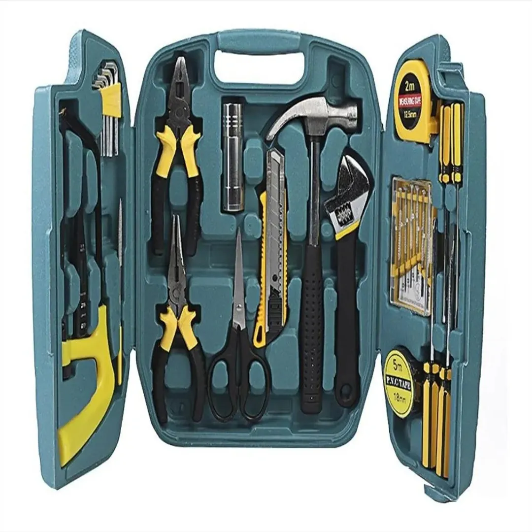 KIT JUEGO DE HERRAMIENTAS 27 PIEZAS CON ESTUCHE MULTIFUNCIONAL