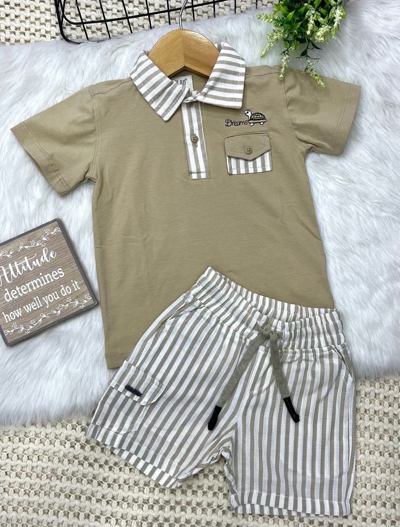 Conjunto bermuda bebito