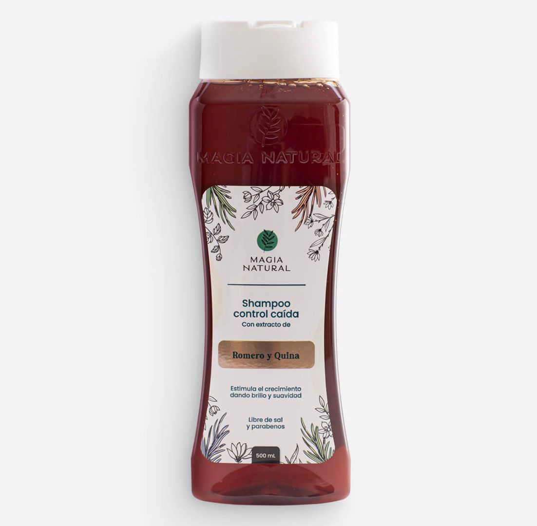 SHAMPOO ROMERO Y QUINA 500ML MAGIA NATURAL