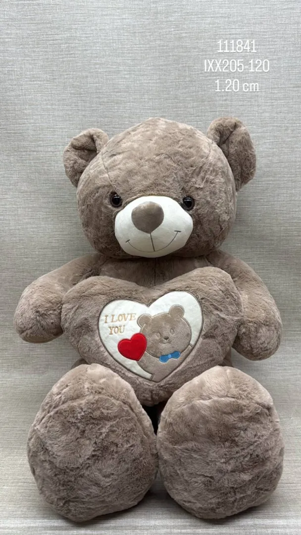 OSO PATAS LARGAS CORAZÓN 1.20 CM