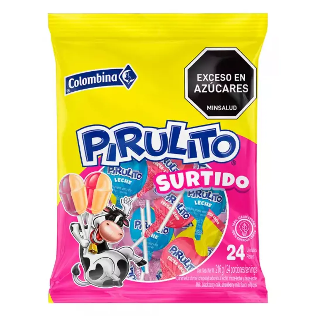 PIRULITO SURTIDO*24UND