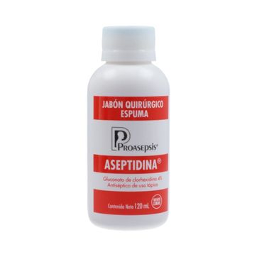 Imagen del producto JABON QUIRURGICO ASEPTIDINA GDE FCO X 120 ML
