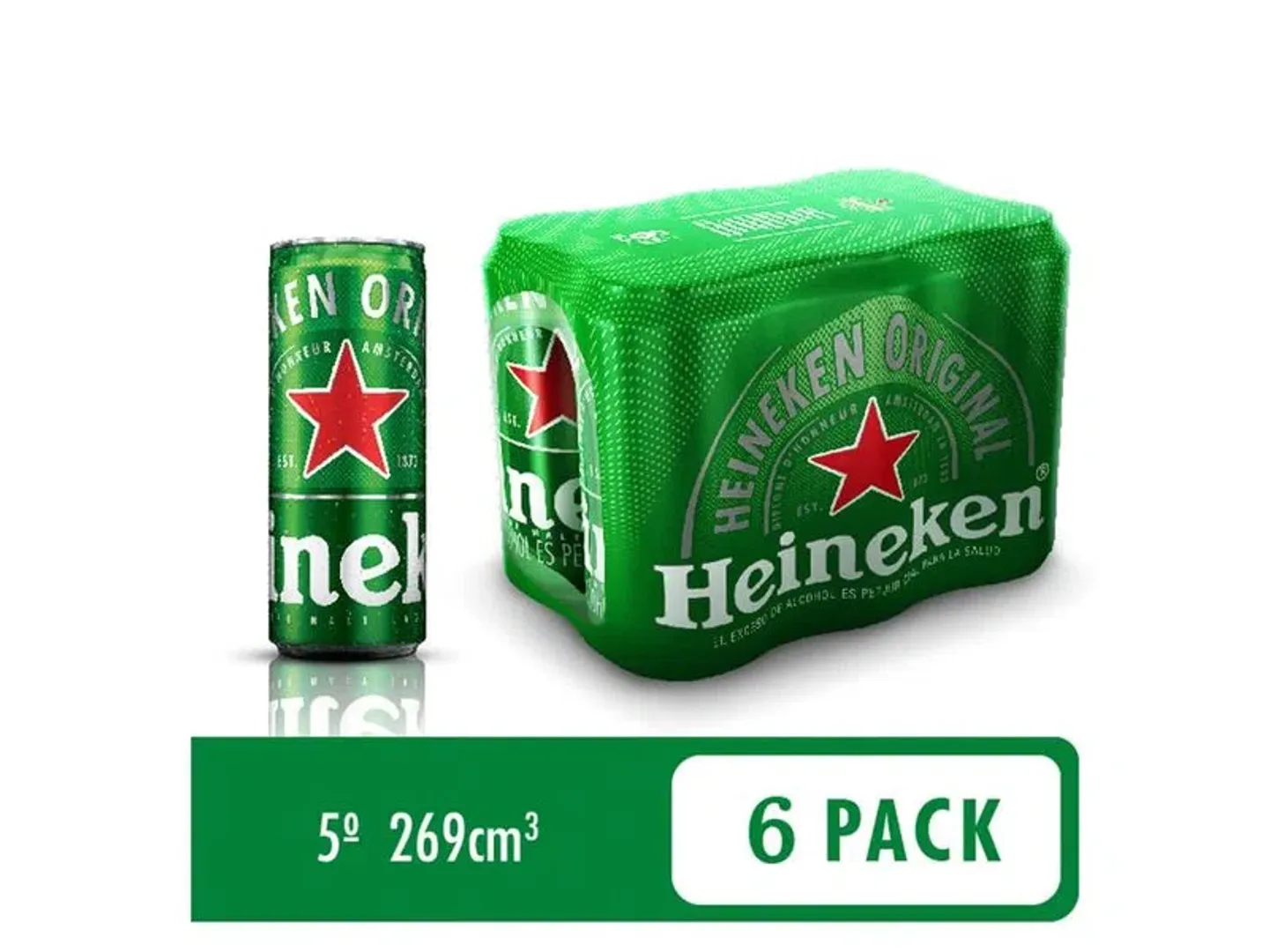 	Six Heineken