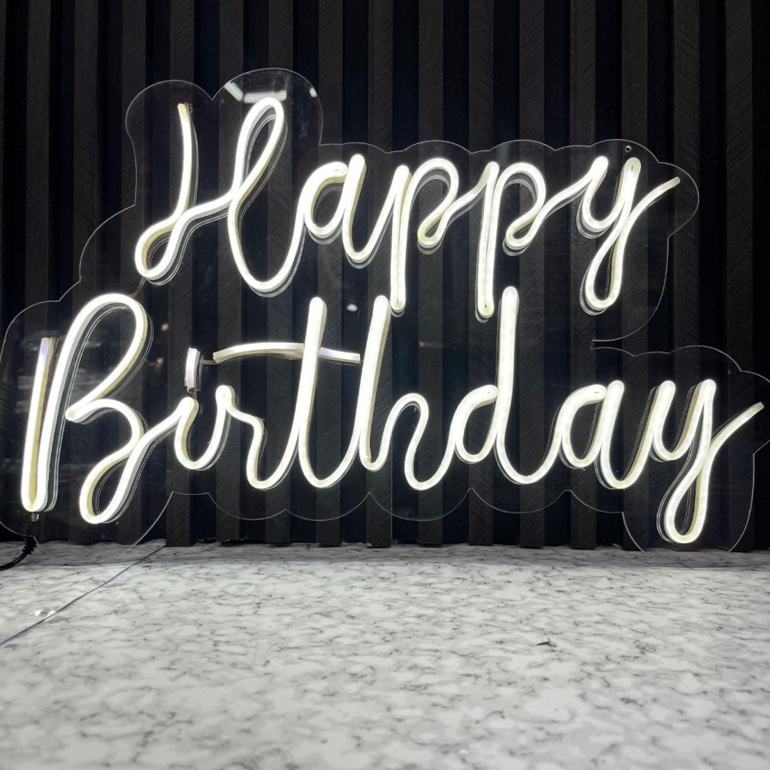 LETRERO HAPPY BIRTHDAY