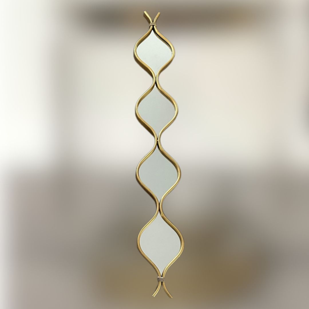 Espejo en latón de pared