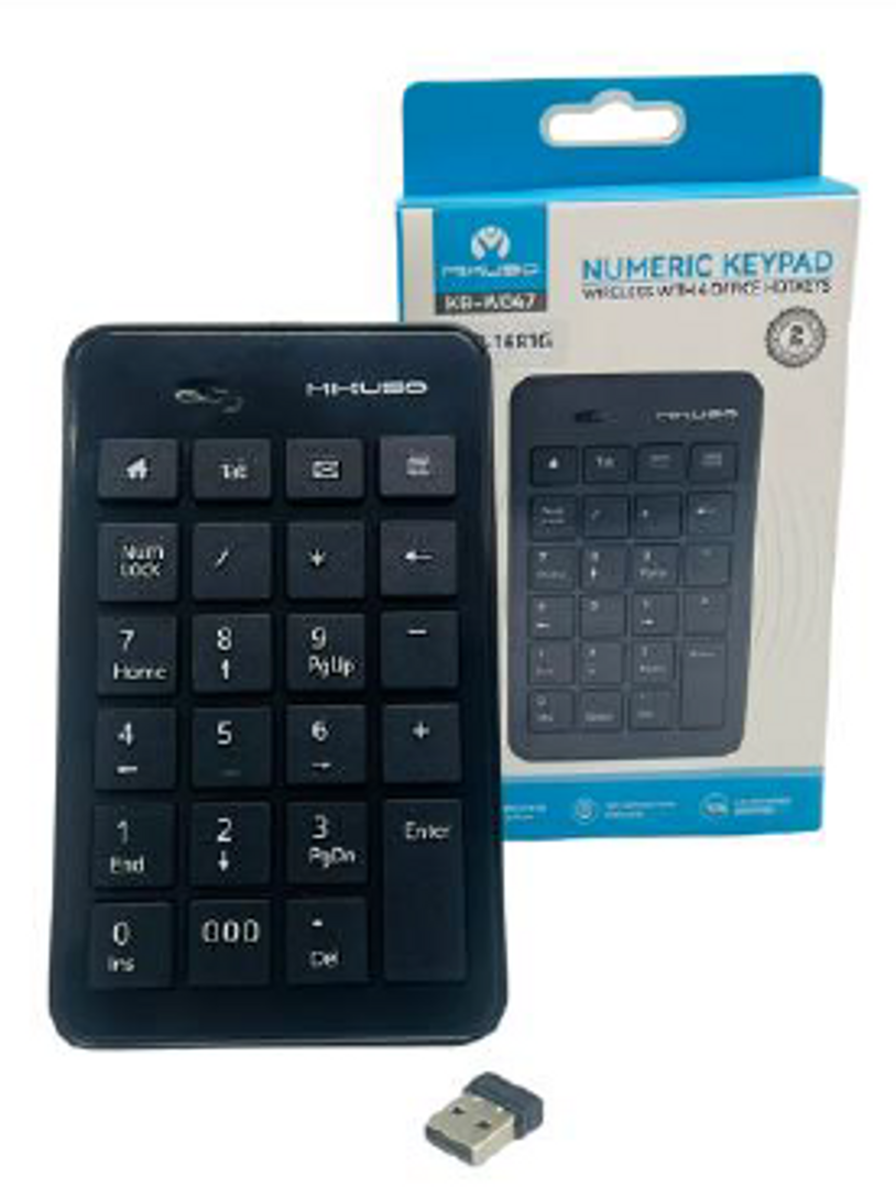 TECLADO NUMERICO INALAMBRICO