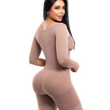 Imagen del producto Faja Pierna Corta Con Brasier y Manga FM729