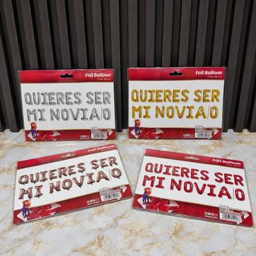 Imagen del producto LETRERO QUIERES SER MI NOVIA 16”