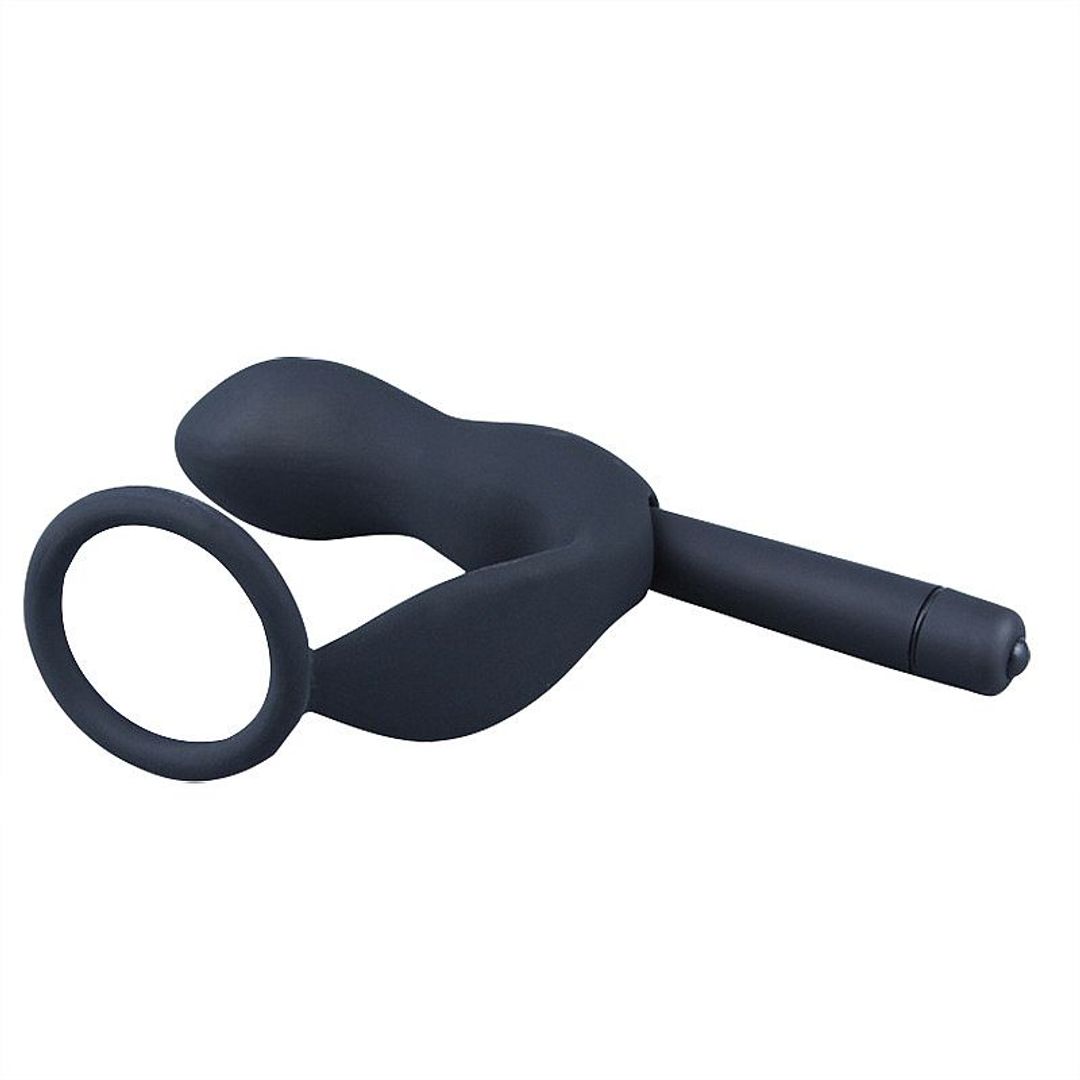 VIBRADOR PROSTATICO CON ANILLO