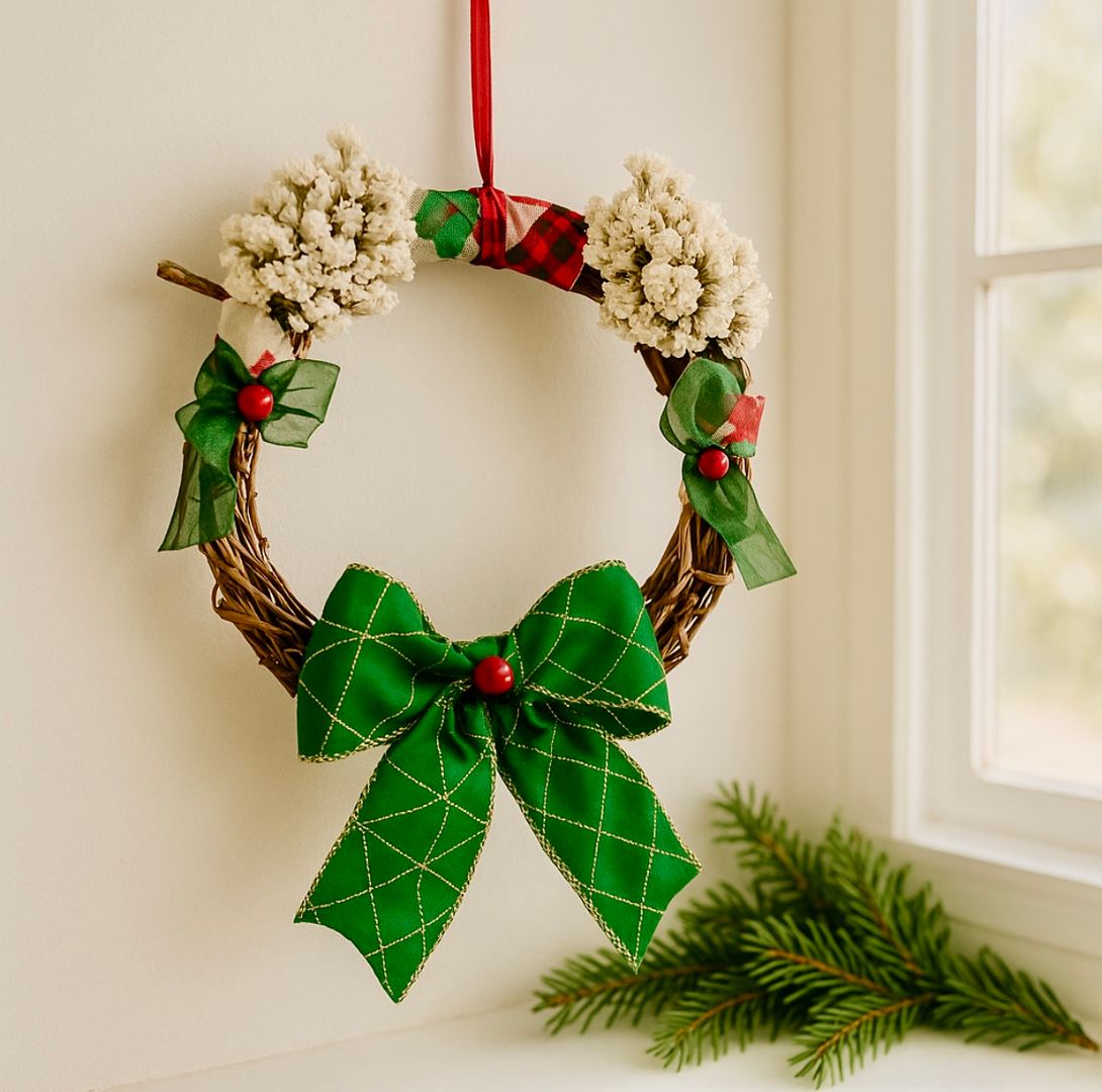 Corona Navideña Chica VENDIDA 