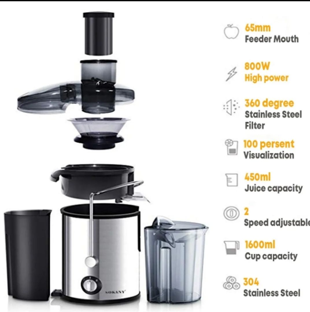 Sokany Juice Extractor 800w