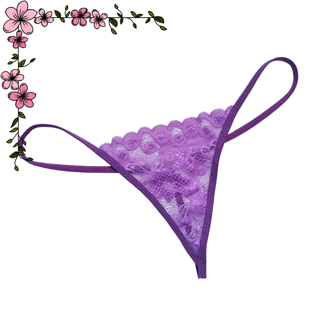 Tanga hilo en encaje en T