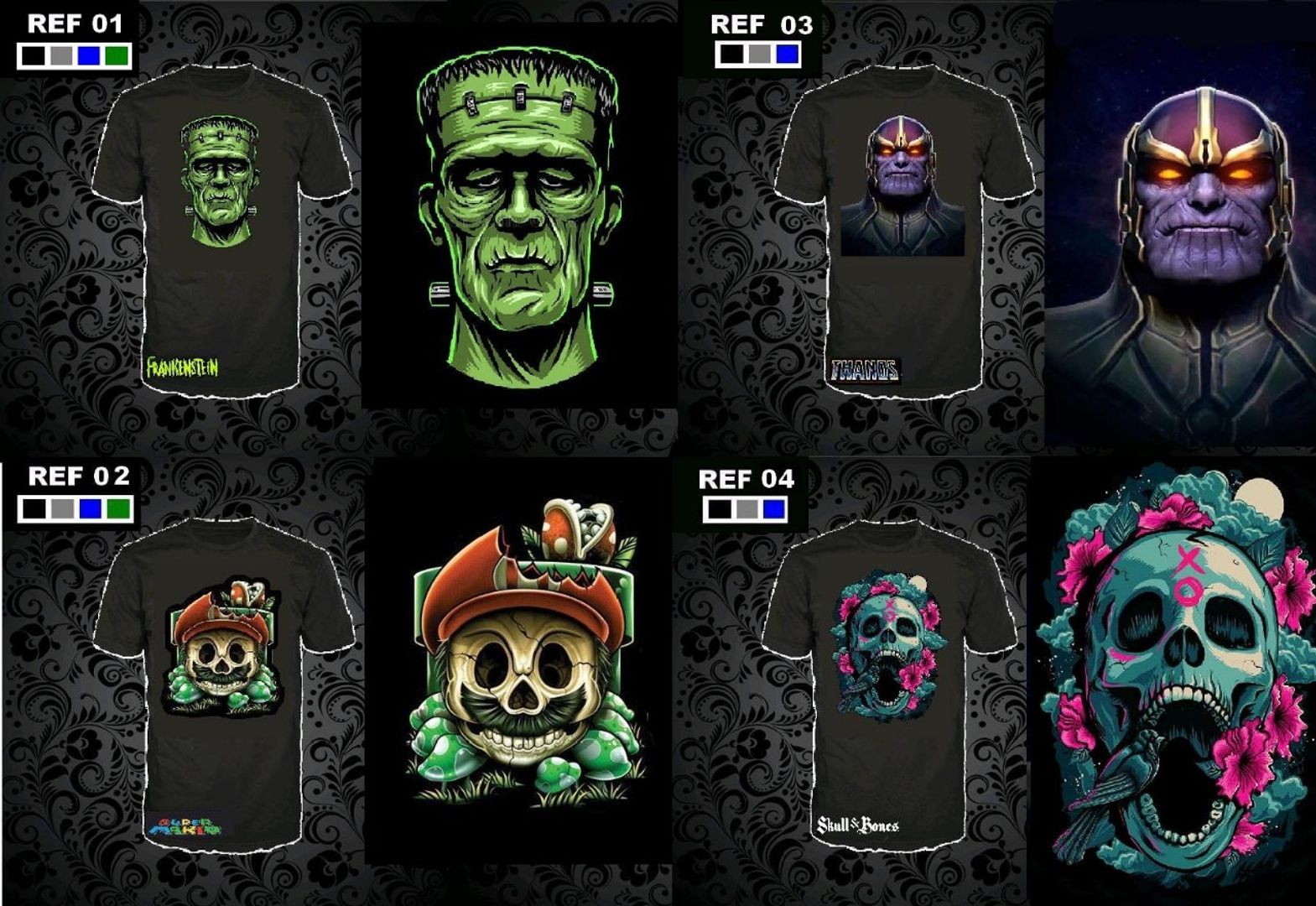 Camisas interactivas 