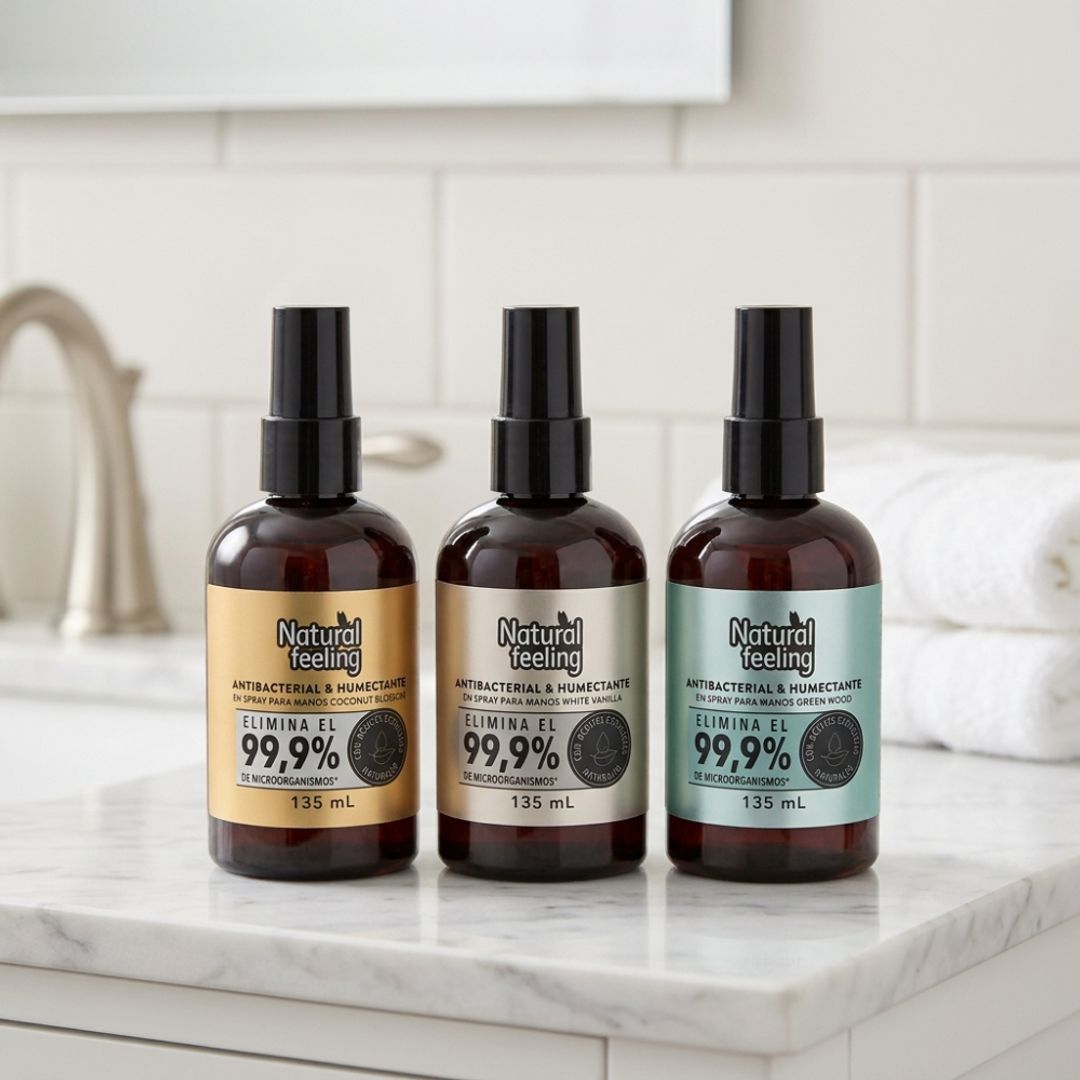 Gel Antibacterial Natural Feeling 135 ml 