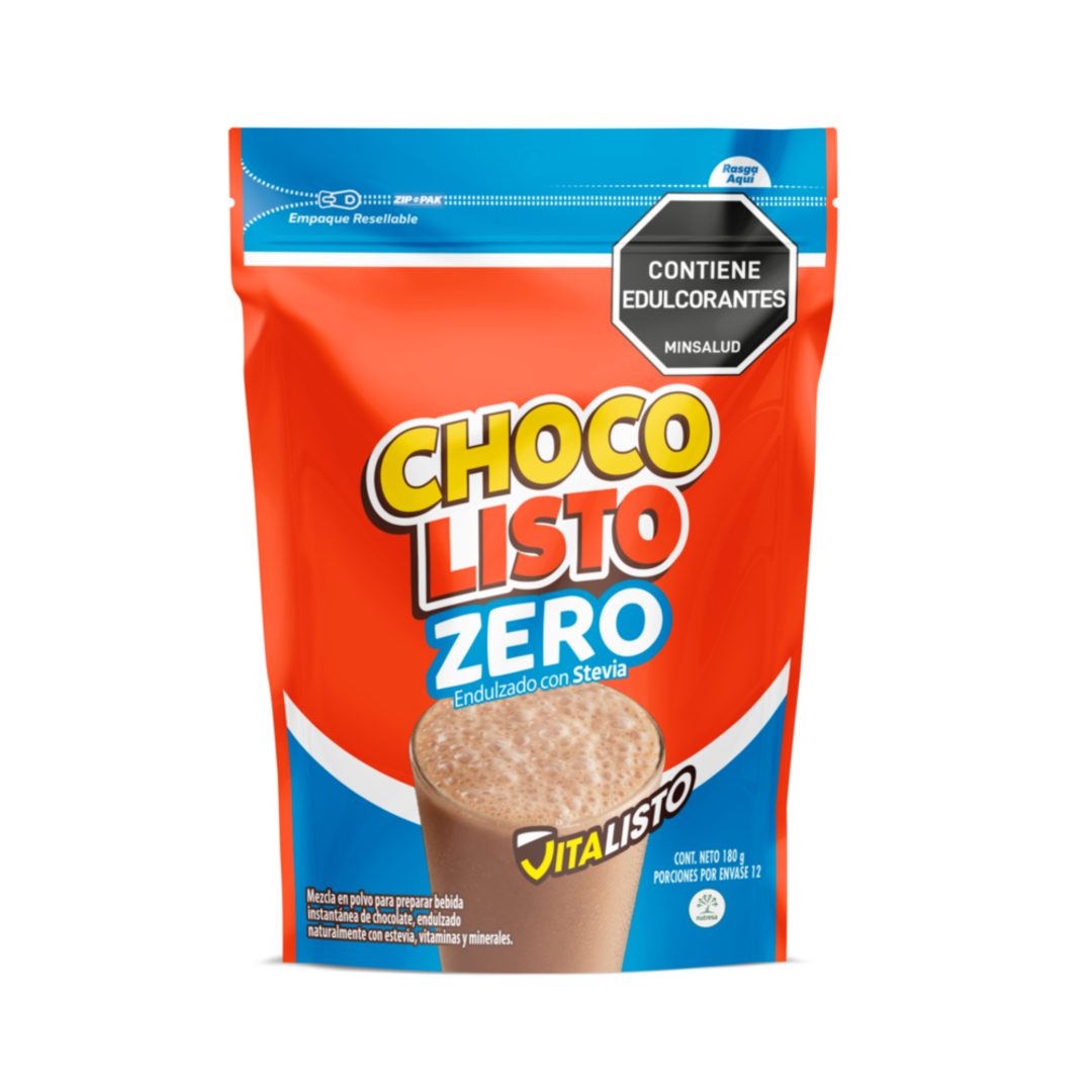 CHOCOLISTO SIN AZUCAR*180G