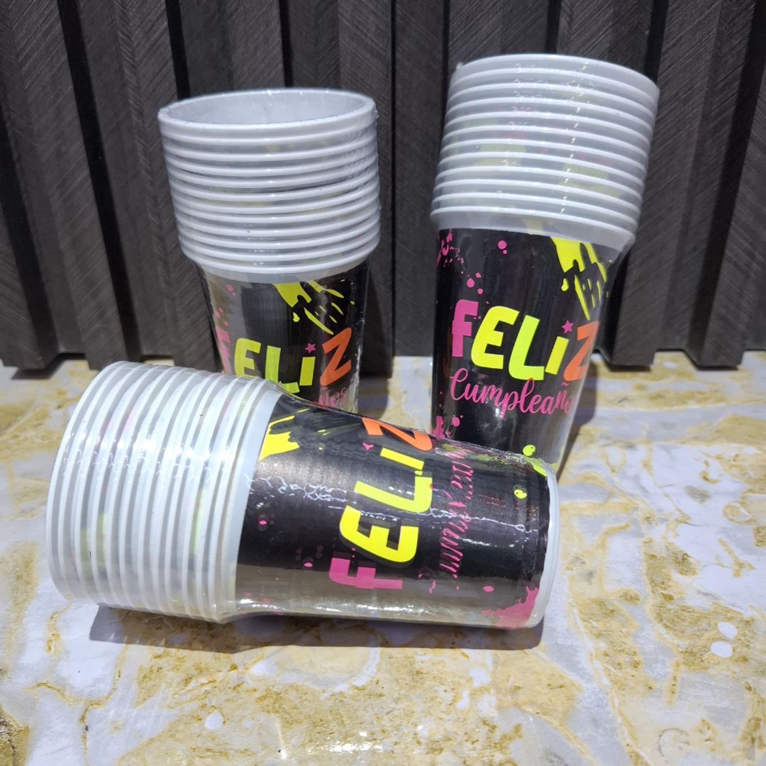 VASO X12 UND FIESTA NEÓN 