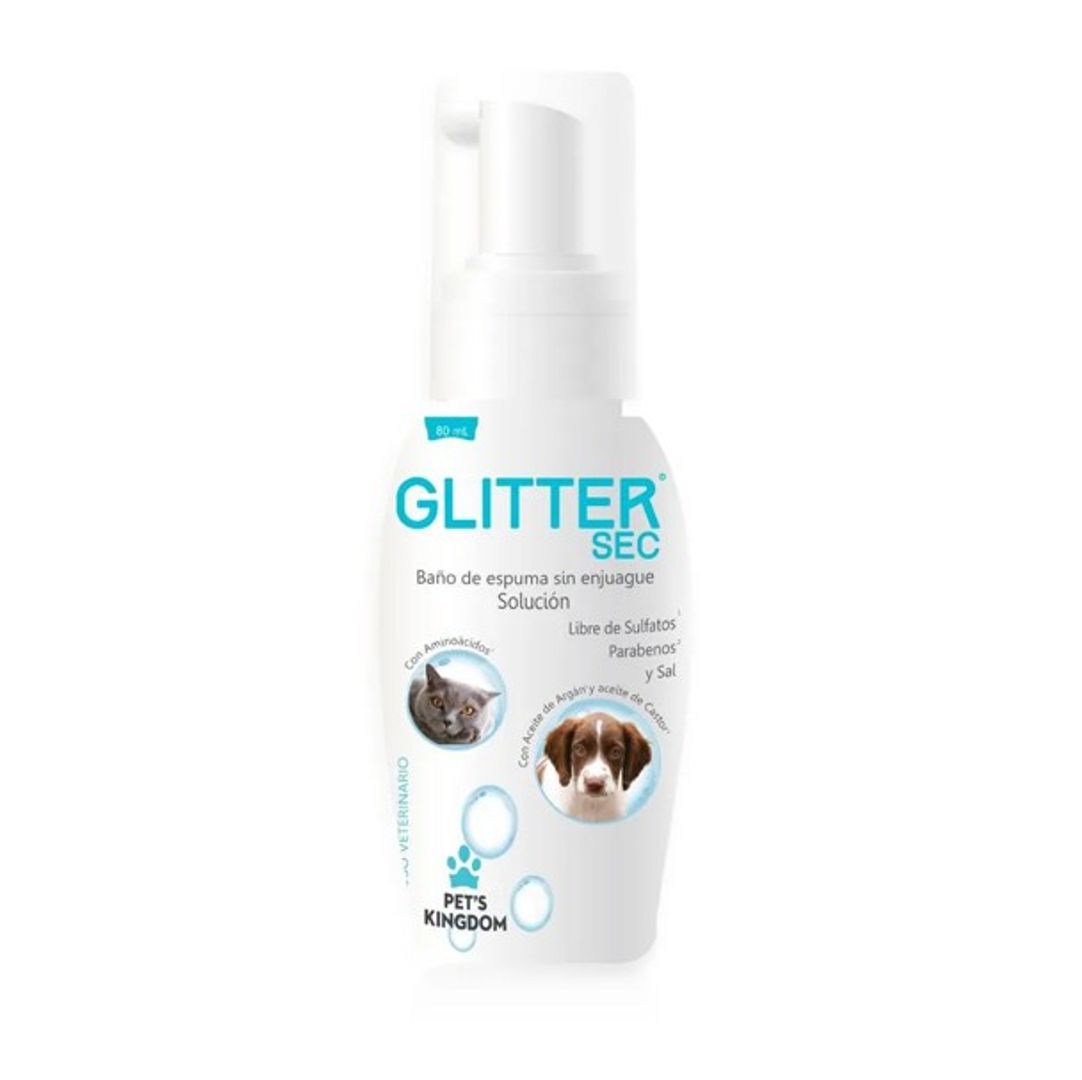 BAÑO DE ESPUMA GLITTER SEC x 80 ML