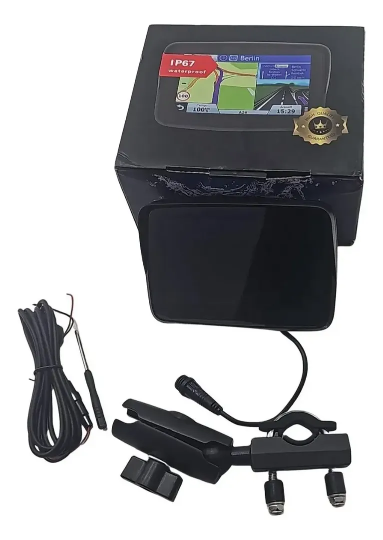 CARPLAY CAR MOTO GPS NAVEGADOR IMPERMEABLE 