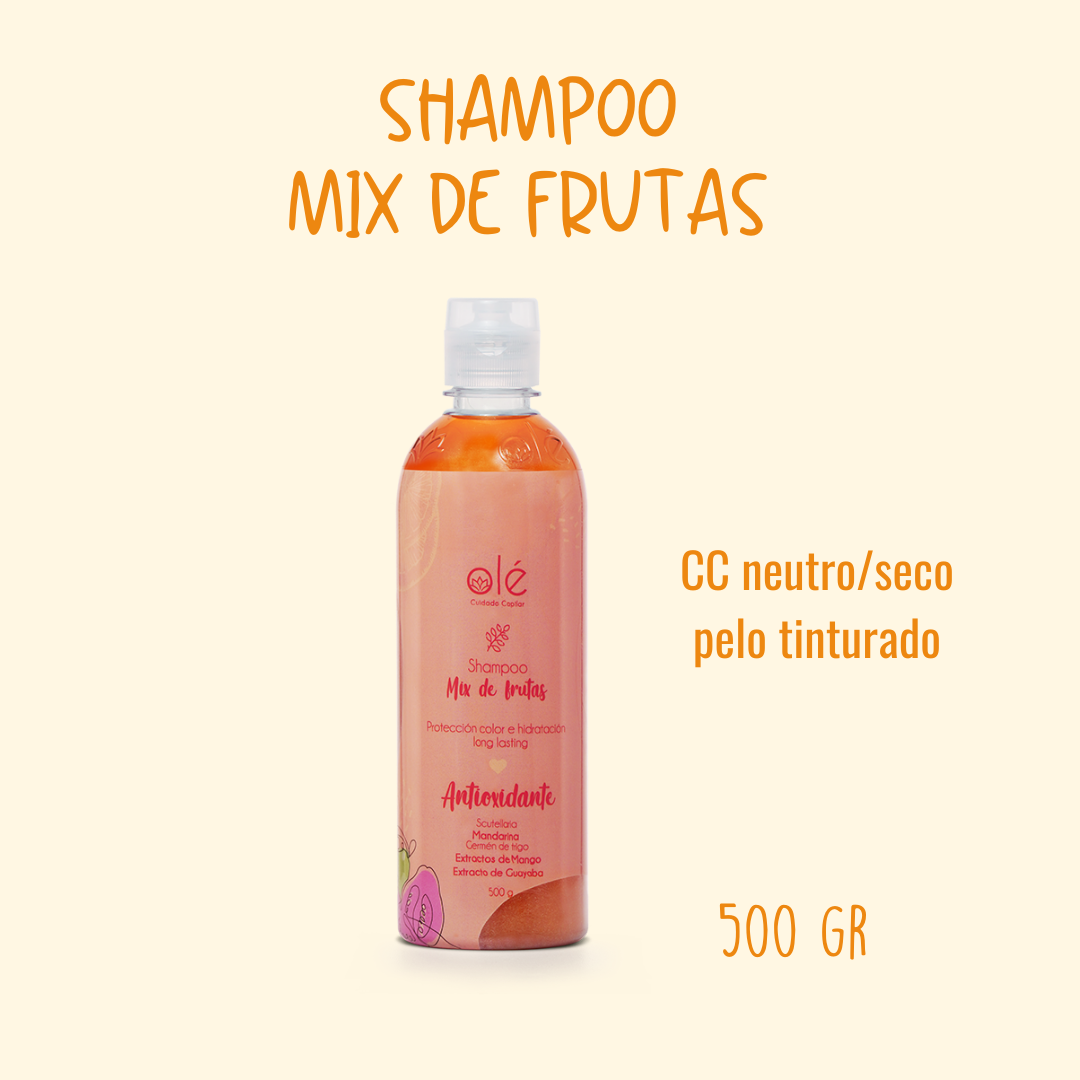 SHAMPOO MIX DE FRUTAS 500 ml