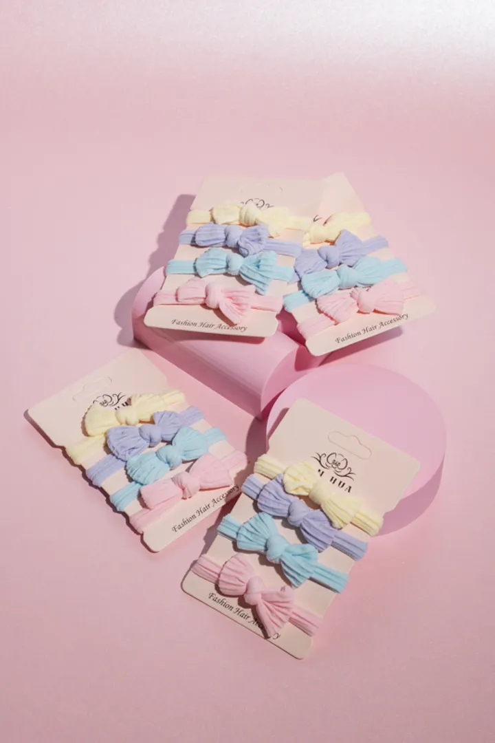 RESORTE MOÑO PASTEL