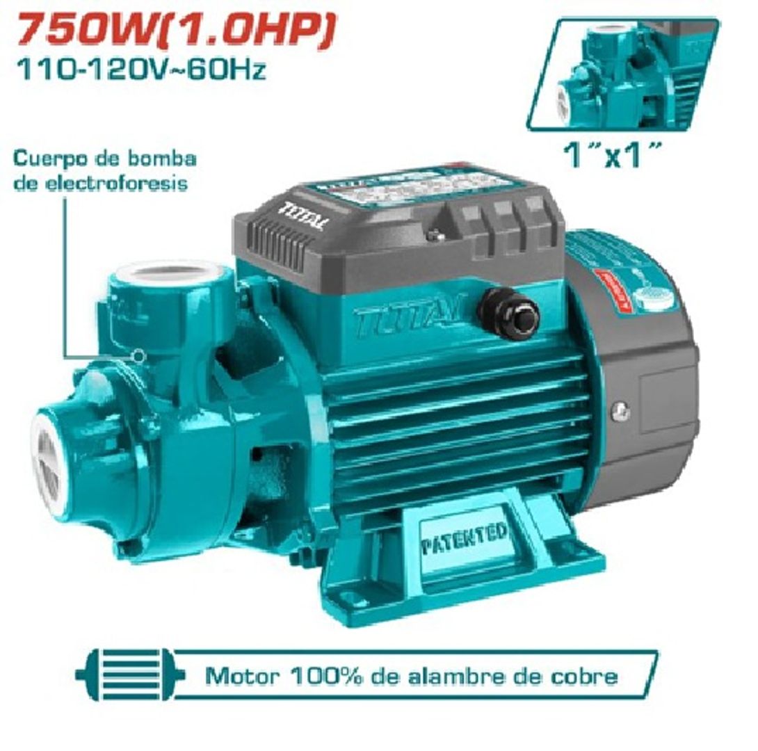 BOMBA PERIFERICA 750W 1HP