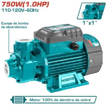 Imagen del producto BOMBA PERIFERICA 750W 1HP