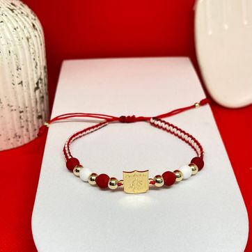 Pulsera america de cali balin 5mm liso - imagen 1