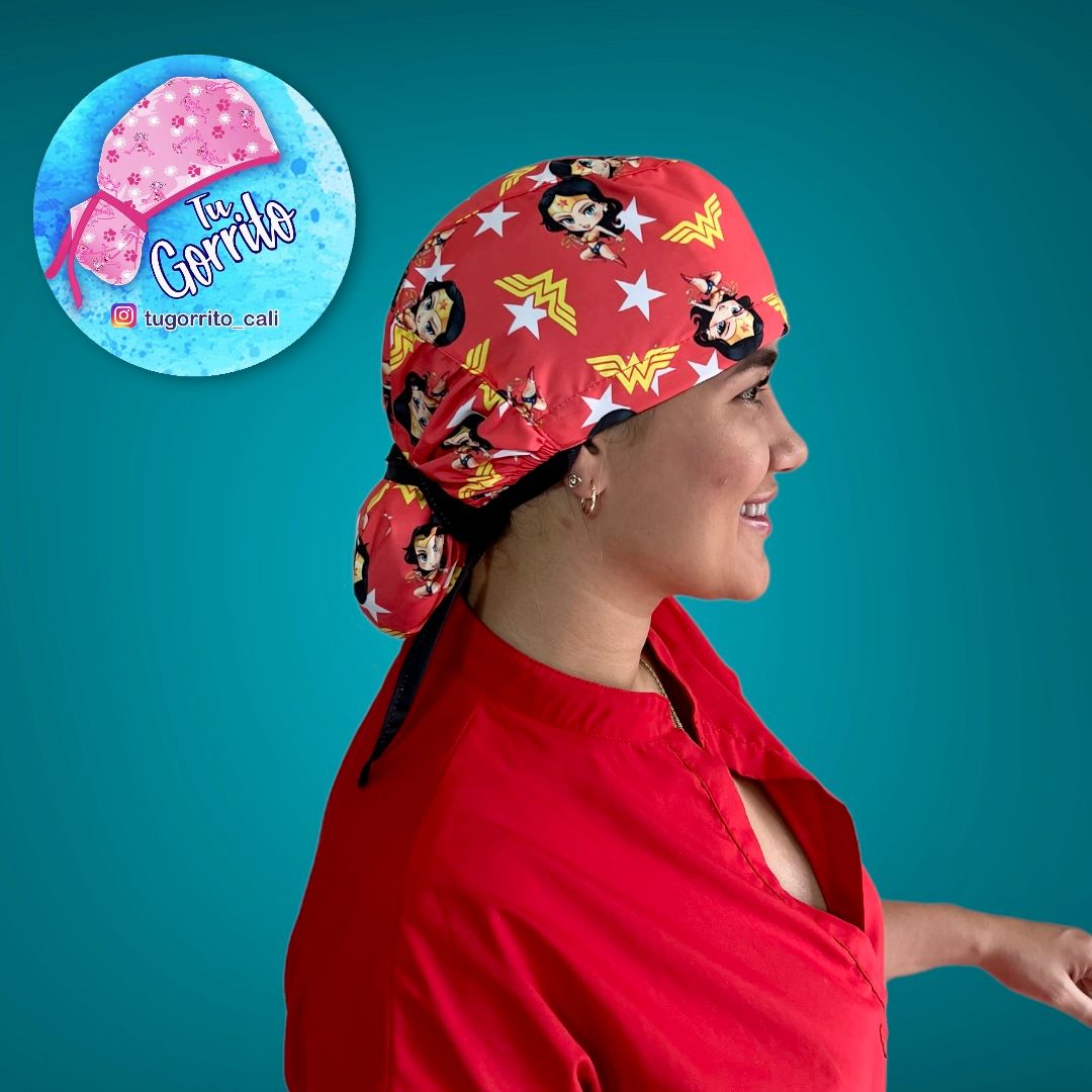 Mujer maravilla rojo