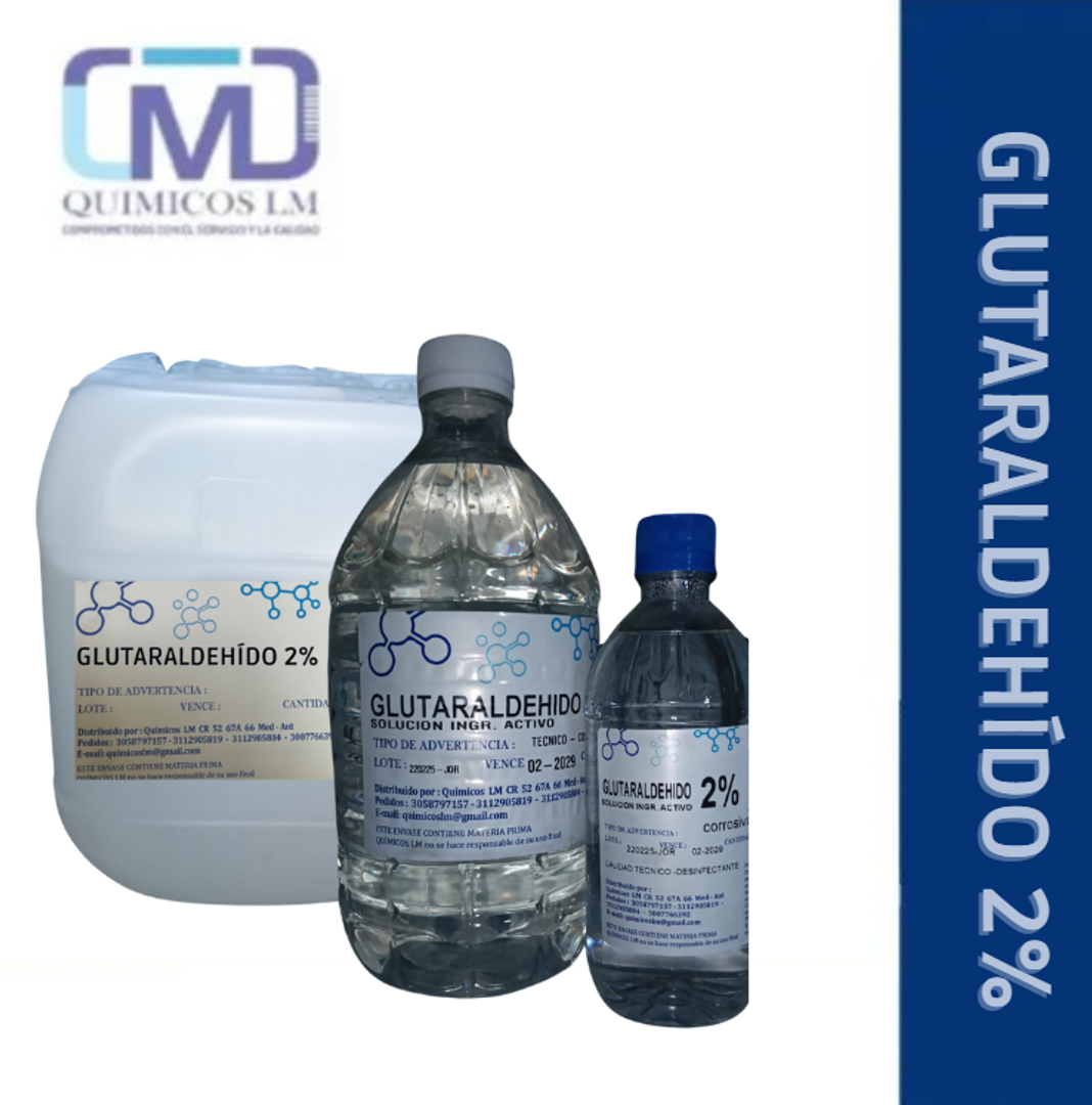 GLUTARALDEHIDO 2%