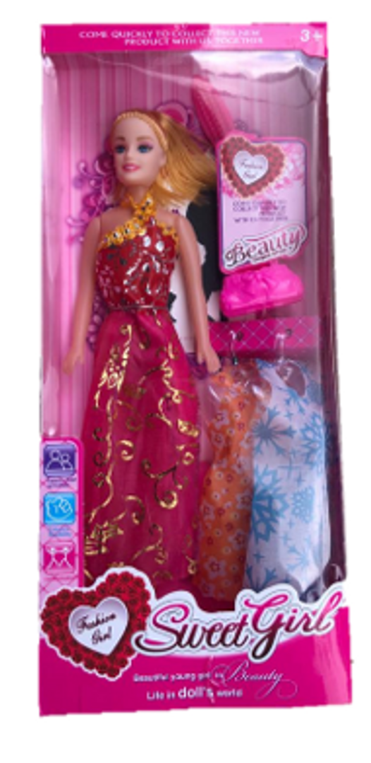 MUÑECA CON ACCESORIO 