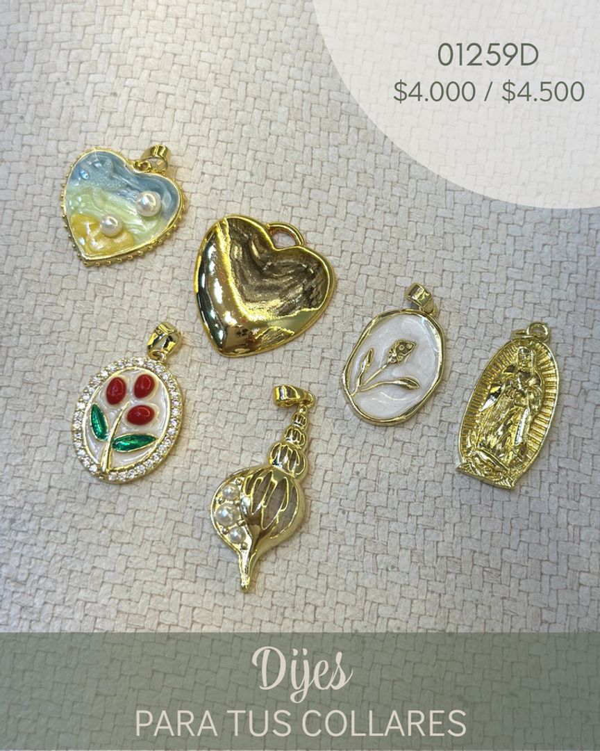 Collar ábaco con dije 