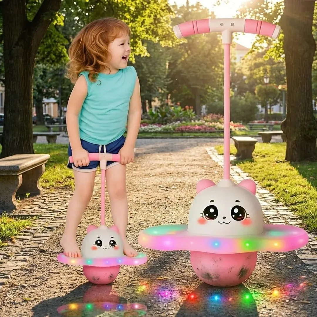 Saltarín infantil con luces 