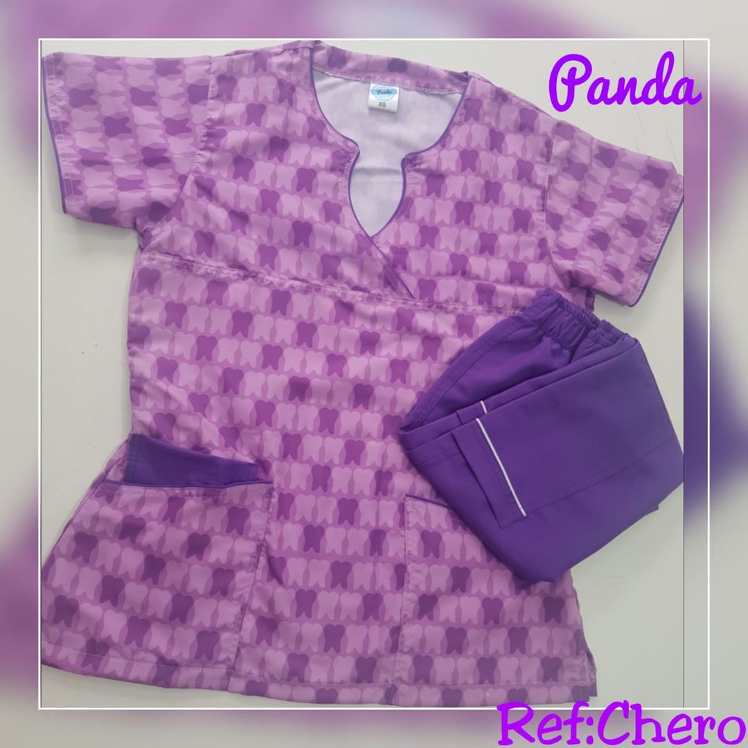  Uniforme Antifluido Estampado Completo 
