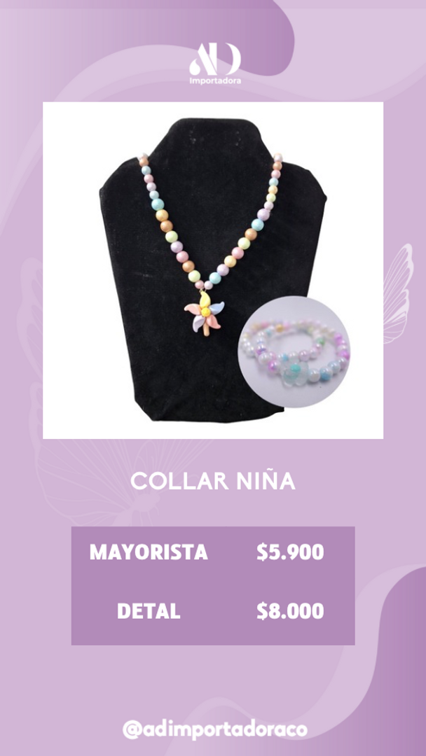 COLLAR + MANILLA NIÑA