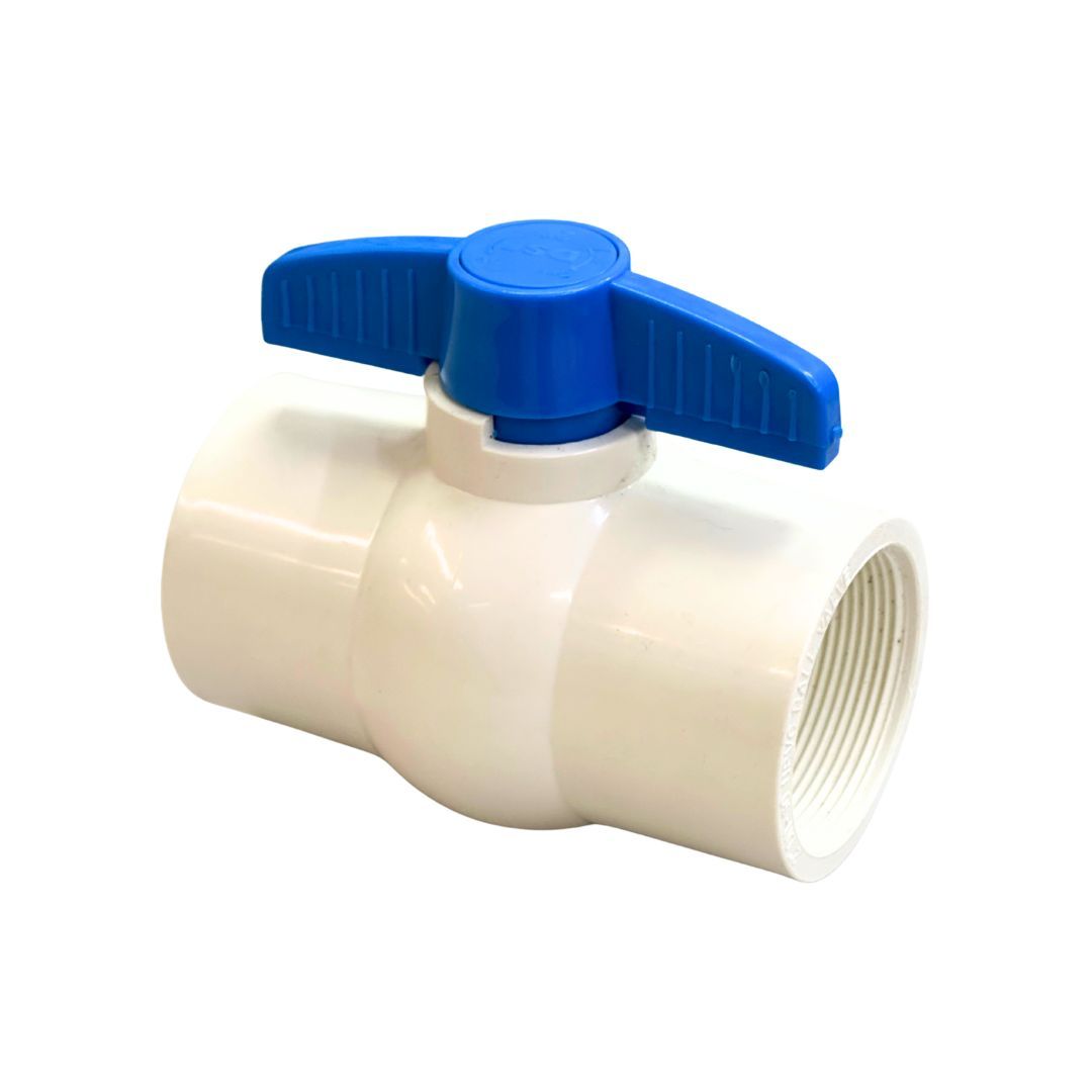 LLAVE BOLA PVC ROSCA