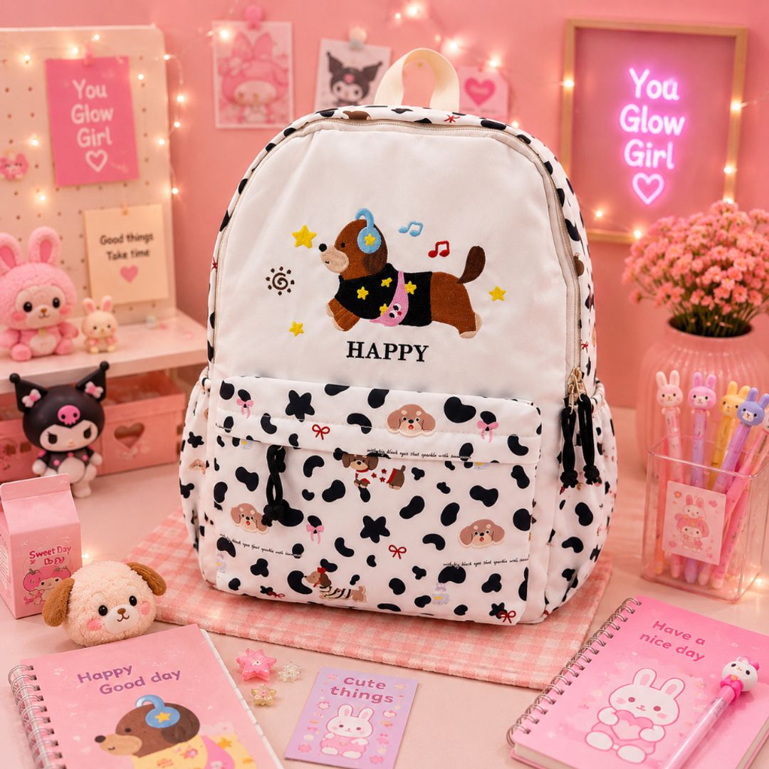Morral happy Dog  