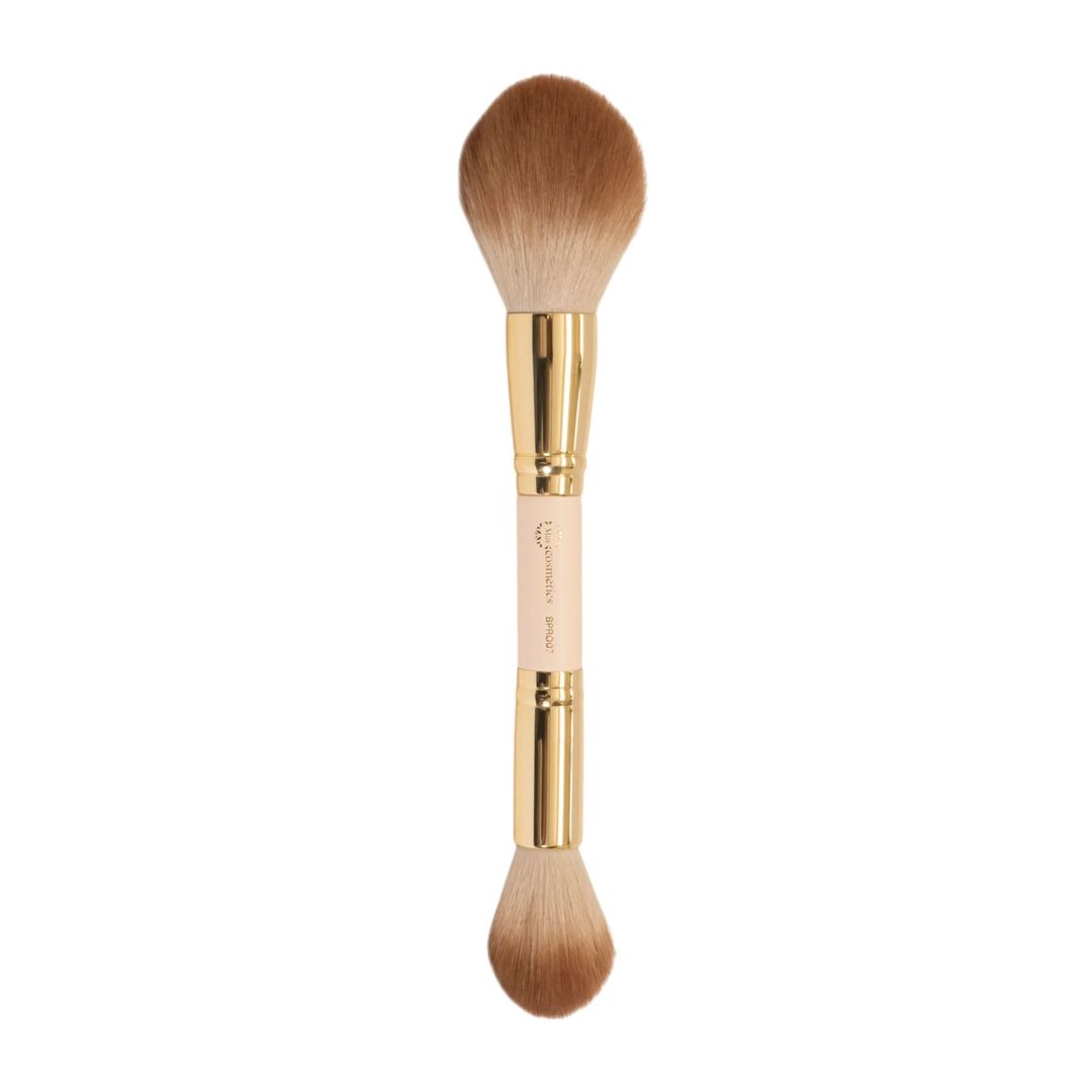 BROCHA DOBLE PARA POLVO Y PARA RUBOR PRO BRUSH MIIS COSMETICS