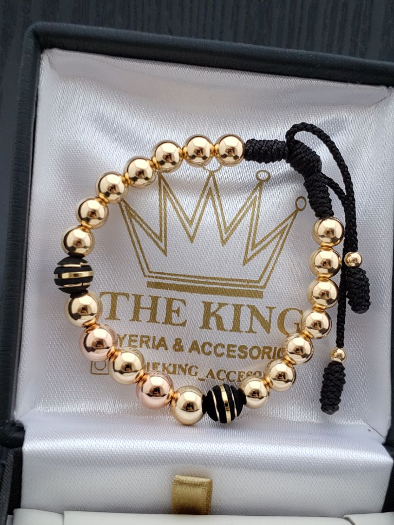 Manillas balín 7mm bitono